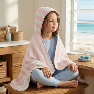 TOALHA_INFANTIL_LISTRA_ROSA_MARINHO_LACO_HOME -2-